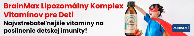(Slovenčina) BrainMax Lipozomální Komplex Vitamínů pro Děti